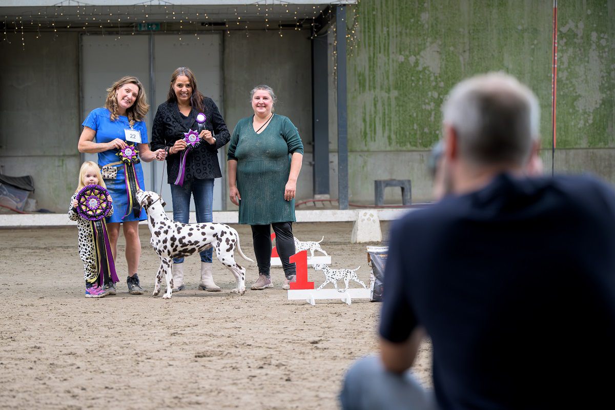 Uitslagen Jonge honden en veteranendag 19-10-2024